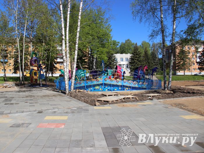 В парке культуры появляются новые аттракционы (ФОТО)