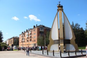 В Великих Луках торжественно открыли Памятный знак (ФОТО)