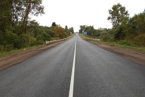 В Великолукском районе выполнен ремонт участков автомобильной дороги (ФОТО)