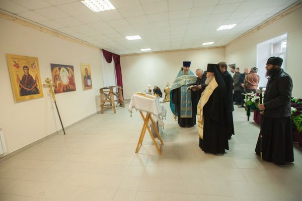 Покровскую часовню освятили в больничном городке города Великие Луки (ФОТО)