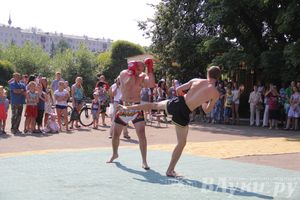 В Великих Луках отметили День физкультурника