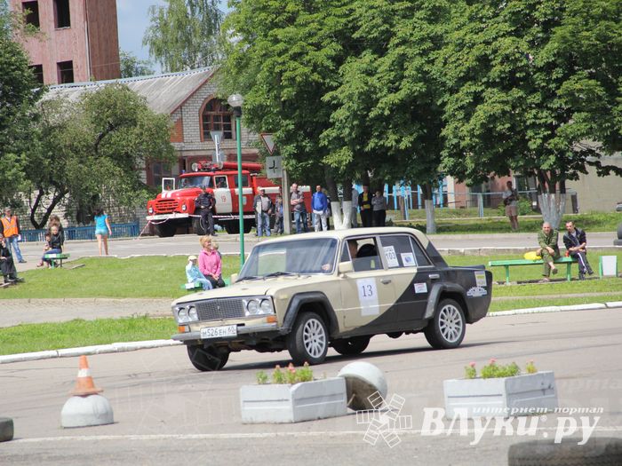 В Невеле состоялся финал по автоспринтслалому