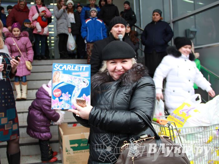 Открытие супермаркета «Тележка» в Великих Луках