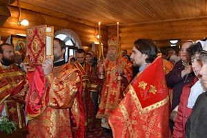 В Великолукском районе состоялось освящение храма святой мученицы Параскевы Пятницы (фото)
