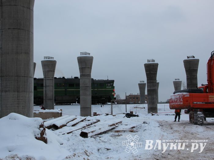 Великолукский путепровод протестируют в декабре (ФОТО)