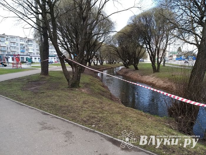 В Великих Луках перекрыли детские площадки (ФОТО)