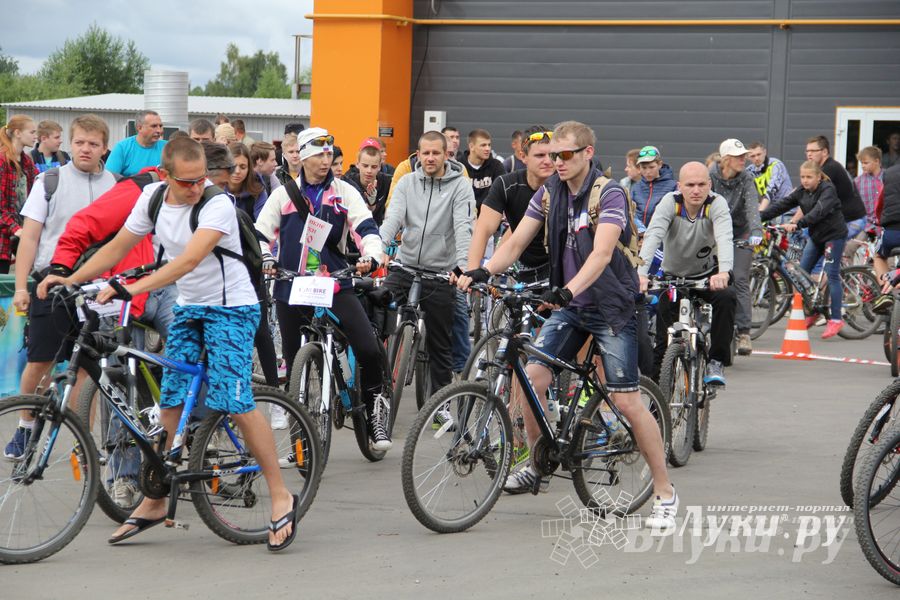 Велопробег в День города (фото)