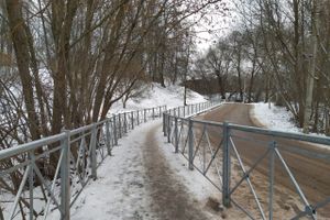 Пешеходов огородили (ФОТО)