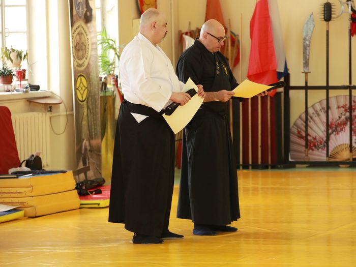 Великолукские последователи иайдзюцу выдержали сложный экзамен (ФОТО)