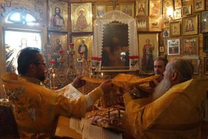 Старейший клирик Великолукской епархии отметил 80-ти летний юбилей (ФОТО)