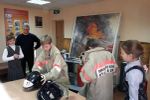 Псковских школьников научили бороться с огнем (фото)