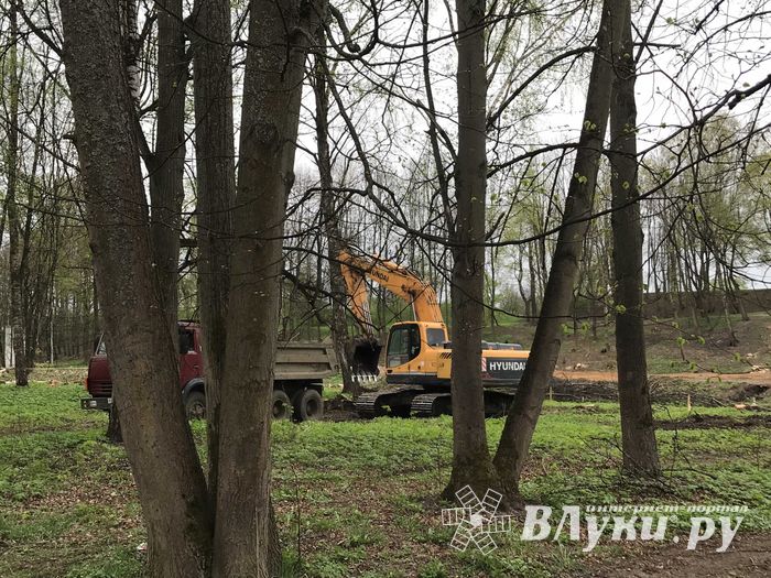 В будущем Петровском парке завершается очередной этап работ (ФОТО)