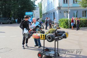 ​Великолучанин Николай Маркевич стал серебряным призером чемпионата г. Великие Луки по картингу (фото)