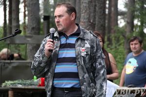 Торжественная церемония закладки Камня Памяти у деревни Каськово