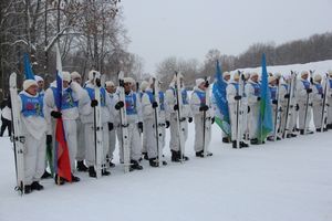Десантники, участники сверхдальнего лыжного похода, прибыли в Великие Луки (ФОТО)