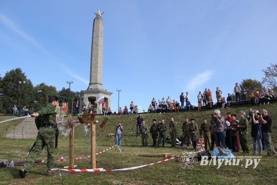 В Великолукской крепости прошёл Чемпионат Псковской области по рубке шашкой (ФОТО)