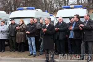 ​Великие Луки получили 8 новых машин скорой помощи (фото)