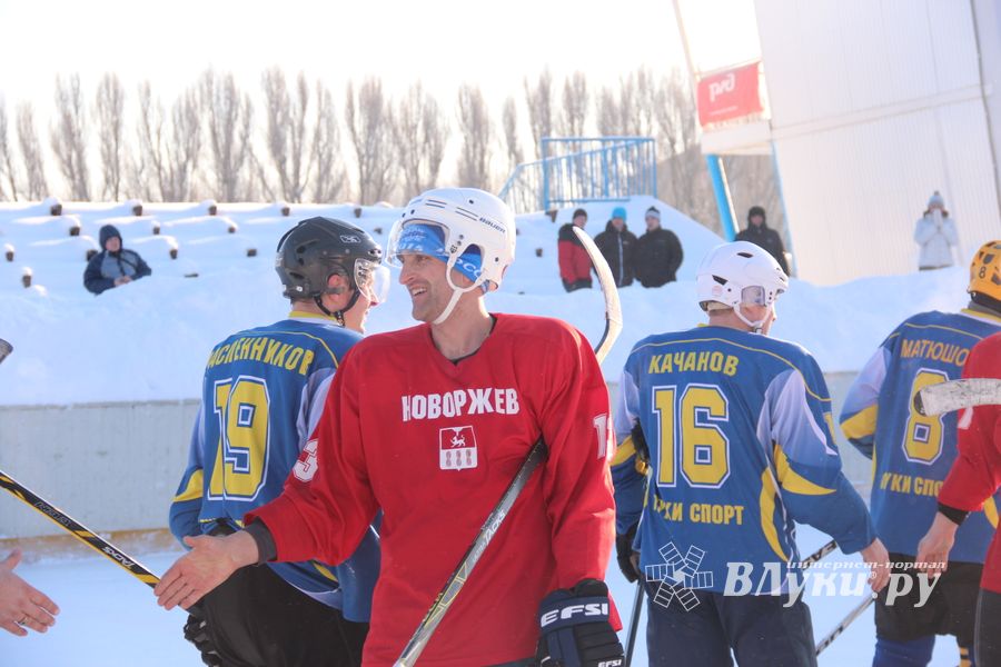 Великолукский хоккей: много забитых шайб и немного потасовок и разбитых лиц (фото)