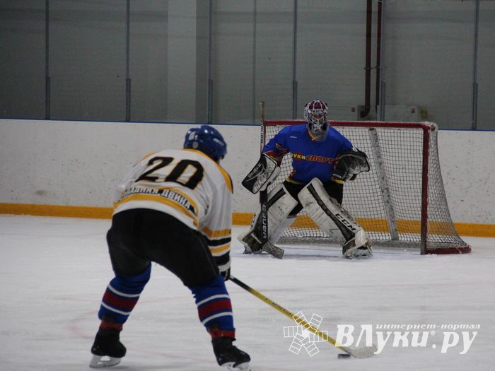 Великолукские хоккеисты одержали победу на домашнем льду (ФОТО)
