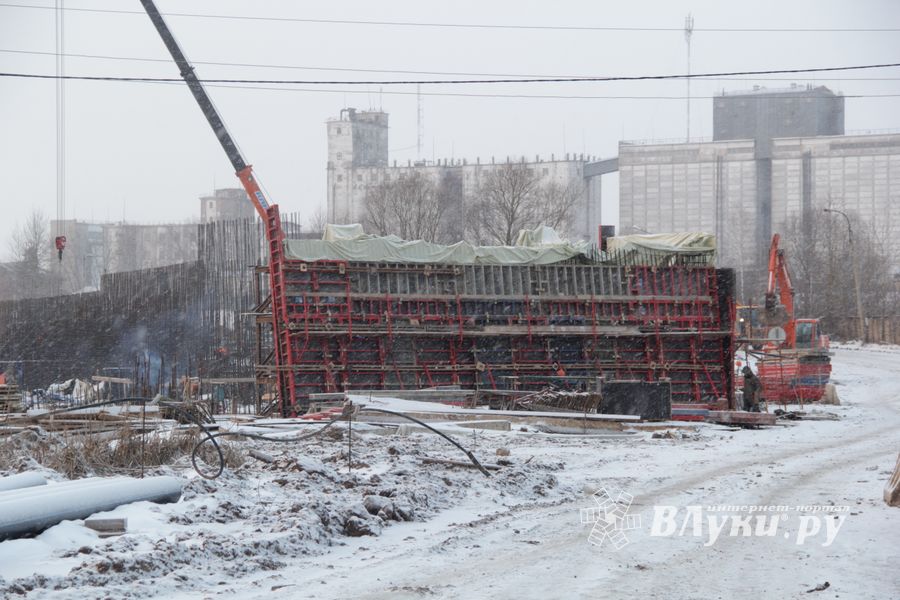 В Великих Луках продолжается расчистка местности для строительства путепровода (ФОТО)