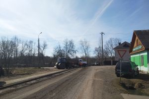 На ул. Прудной идёт ремонт дороги (ФОТО)
