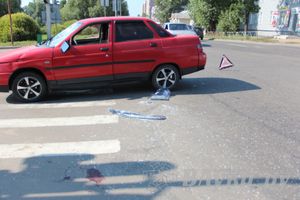 ДТП на улице Ботвина: на переходе сбит пешеход (ФОТО)