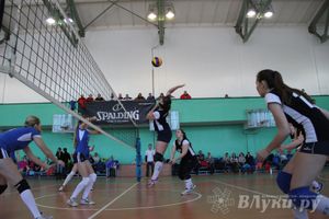 В Великих Луках прошли международные соревнования по волейболу (фото)
