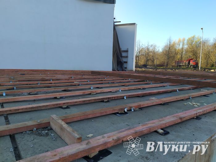 В парке «Петровском» появились перголы (ФОТО)