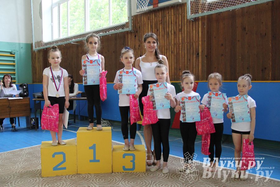 В Великих Луках прошло Первенство по художественной гимнастике (фото)