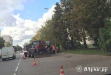 На ул. Мурманской затруднено движение (ФОТО)