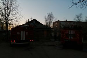 В Великих Луках горел дом (ФОТО)