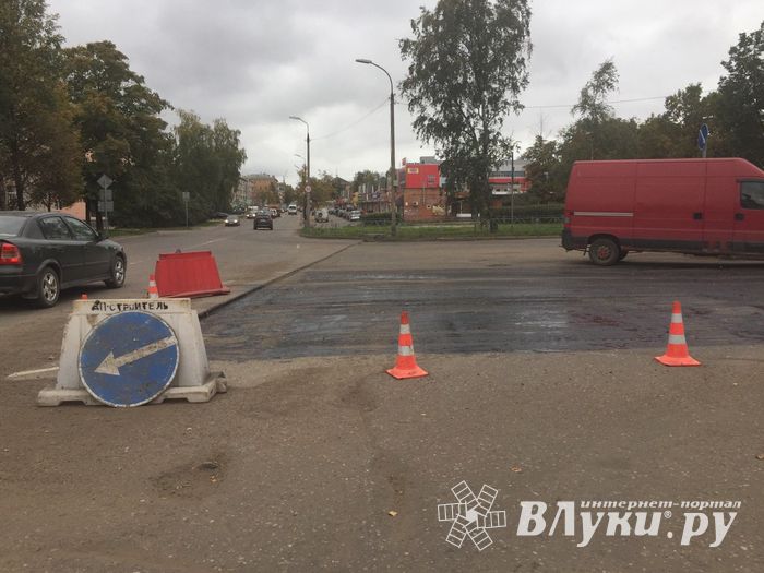 Ремонт на улице Ботвина (ФОТО)