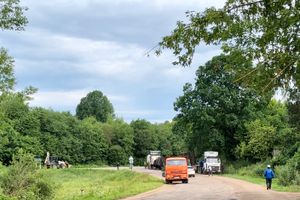 В Купуйской волости ремонтируют дорогу (ФОТО)