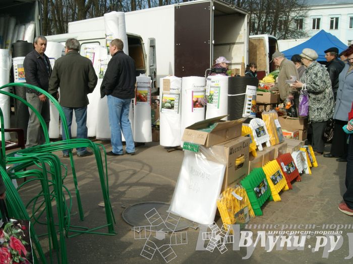 Весенняя ярмарка 2013 прошла в Великих Луках