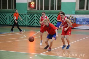 В Великих Луках прошли финальные игры муниципального этапа «КЭС-Баскет» (фото)