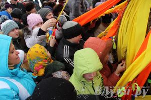 В Великих Луках встретили Масленицу