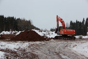 В Великих Луках ведется строительство центра по подготовке велосипедистов (ФОТО)