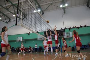 В Великих Луках прошли международные соревнования по волейболу (фото)