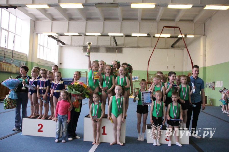 В Великих Луках прошло первенство по спортивной гимнастике (ФОТО)