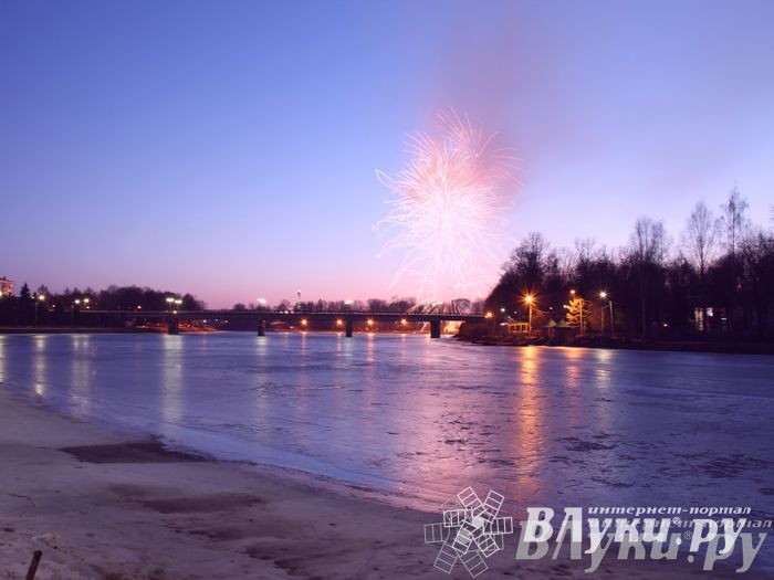 День защитника отечества в Великих Луках отметили памятным митингом и салютом