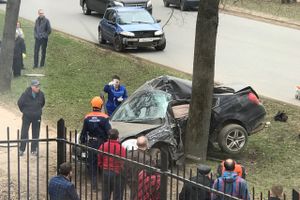 ДТП произошло на проспекте Гагарина (ФОТО)