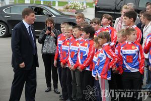 Открытие спортивно-оздоровительный комплекс «Стрелец» (фото)