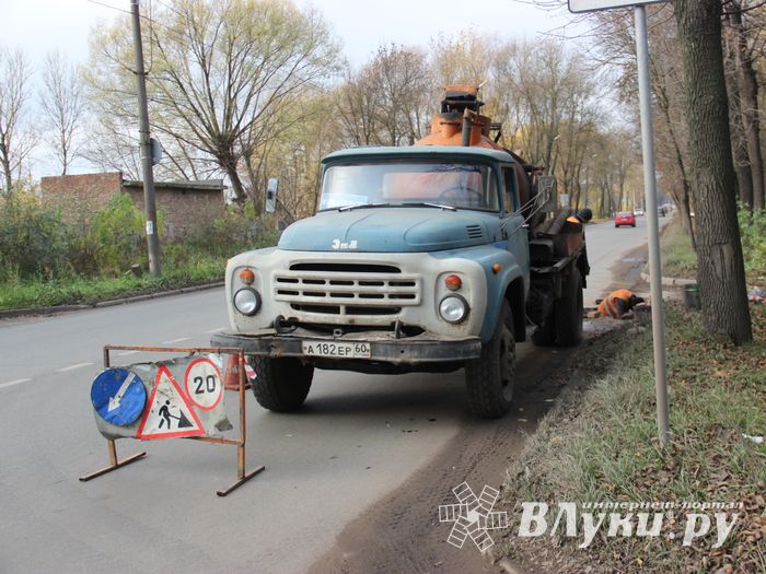 Вниманию автомобилистов – дорожные работы (ФОТО)