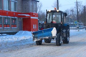 В Невеле коммунальные службы справились с уборкой снега на 5+