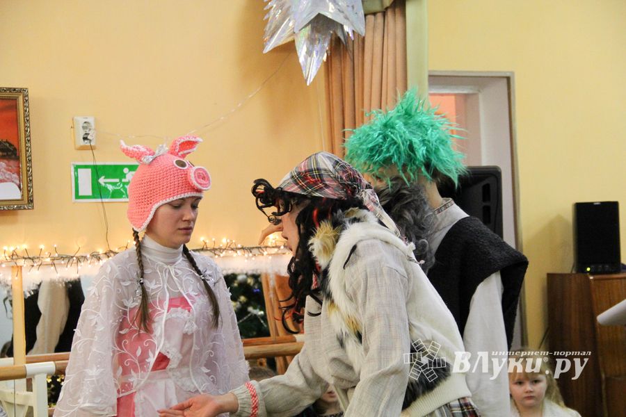 новый год в саду