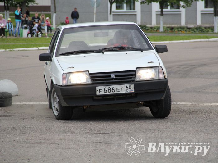 В Невеле состоялся финал по автоспринтслалому