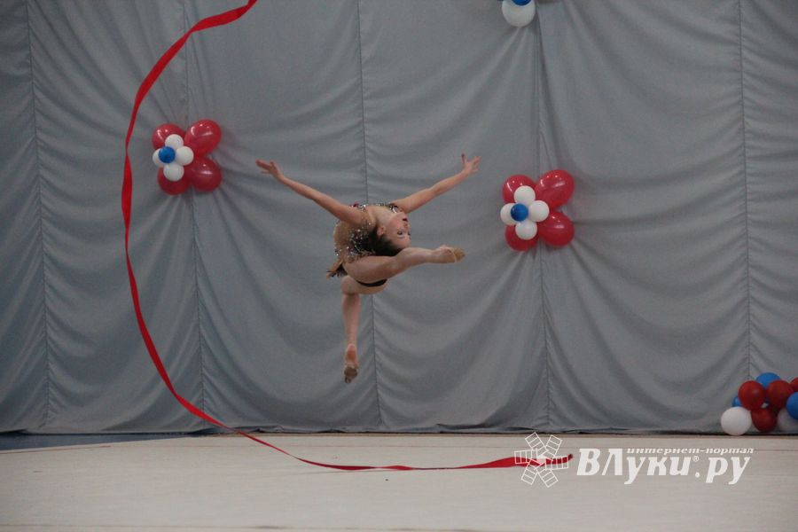 ​В Великих Луках прошли соревнования по художественной гимнастике (ФОТО)