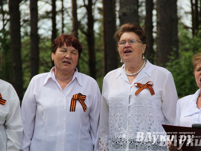 Торжественная церемония закладки Камня Памяти у деревни Каськово