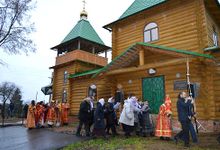 В Великолукском районе состоялось освящение храма святой мученицы Параскевы Пятницы (фото)