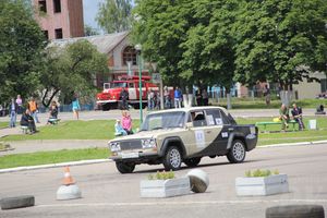 В Невеле состоялся финал по автоспринтслалому